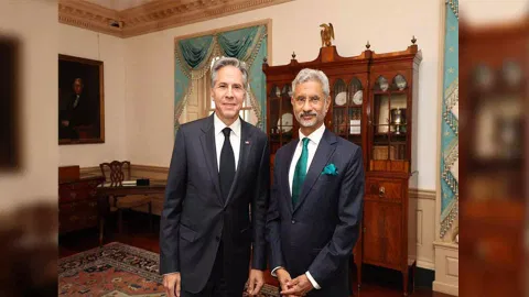 External Affairs Minister S Jaishankar, US Secretary of State Antony Blinken (ANI)