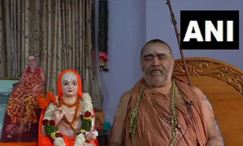 Vijayendra Saraswati Swamigal, Shankaracharya of the Kanchi Kamakoti Mutt (ANI)