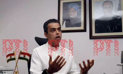 Former Union Minister Milind Deora (PTI)