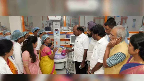 Health Minister Ma Subramanian announced the launch of several child health schemes (Photo/X)