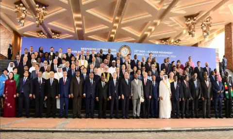 Uganda hosts Non-Aligned Movement (NAM) heads of state summit in Kampala (Reuters)