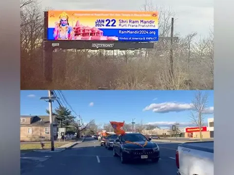 Car rallies, billboards, live-streaming: How world is preparing for "Pran Pratishtha" of Lord Ram