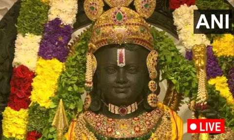 Ayodhya Ram temple consecration live: Pran Pratishtha ceremony concludes