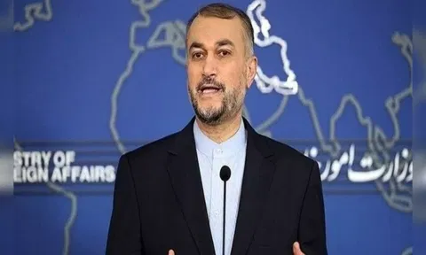 Iranian Foreign Affairs Minister Hossein Amir Abdullahian (Photo Credits: X/ @Iran_in_India)