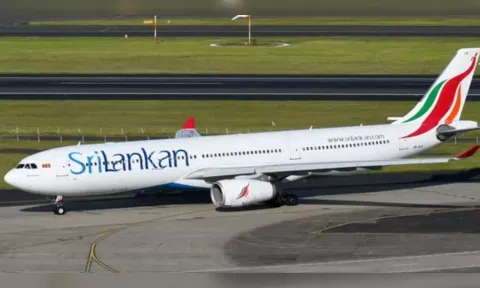 Sri Lankan Airlines flight