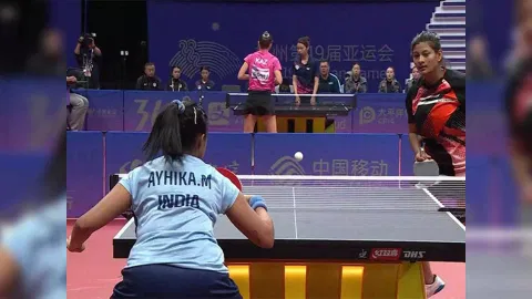 Ayhika Mukherjee in action (SAI Media/Twitter)
