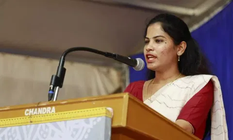 Chennai Mayor R Priya&nbsp;