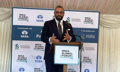 British Home Secy Cleverly terms UK-India relationship a "force of good"