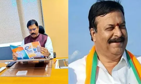 BJP national secretary Arvind Menon &amp; BJP national co-incharge for TN, Ponguleti Sudhakar Reddy (Photo: X)