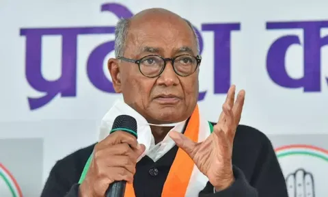 Former Madhya Pradesh Chief Minister and Congress Rajya Sabha MP Digvijaya Singh. (IANS)