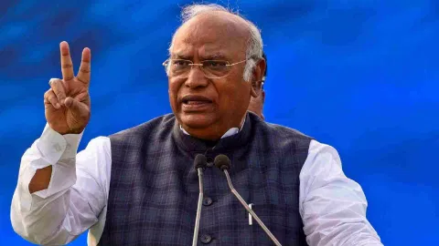 Congress president Mallikarjun Kharge&nbsp;