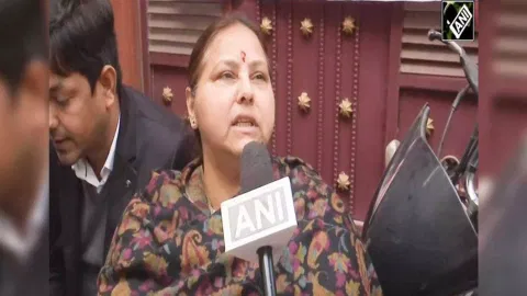 Misa Bharti, daughter of Lalu Yadav(Photo/ANI)