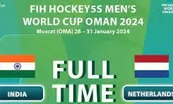 Hockey5s Men's WC: India lose 4-7 to Netherlands in quarters