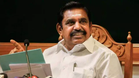 Leader of Opposition (LOP) Edappadi K Palaniswami (EPS)