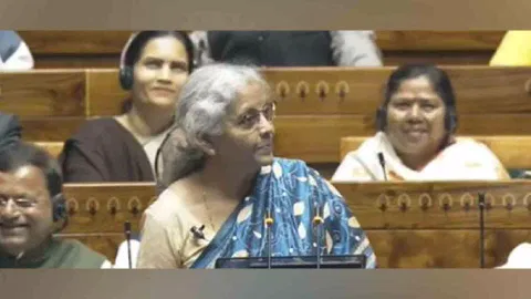 Union Finance Minister Nirmala Sitharaman. (Photo: Sansad tv)