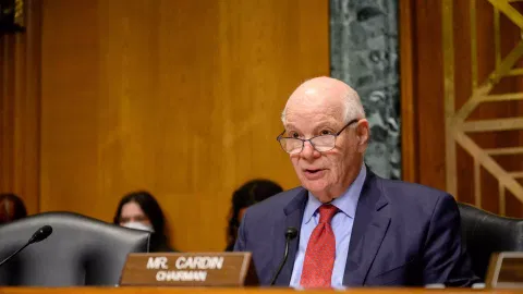 Senator Ben Cardin, Chairman of the powerful Senate Foreign Relations Committee