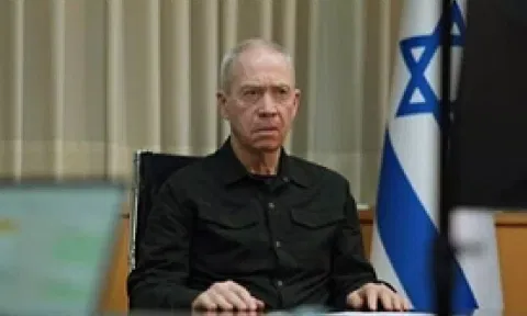 &nbsp;Israel Defence Minister Yoav Gallant (IANS)