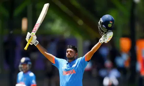 Indian batter Musheer Khan (ANI)