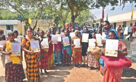 The State government as part of the Dr Kalaignar centenary celebrations, distributed pattas worth Rs 75.37 crores to more than 5,000 beneficiaries