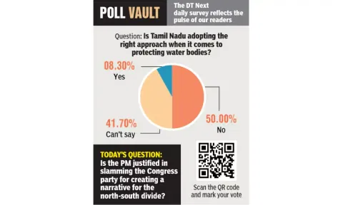 Poll Vault: Is Tamil Nadu adopting the right approach when it comes to protecting water bodies?