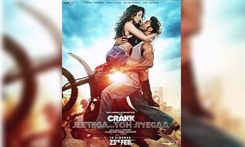 &nbsp;‘Crakk’ poster (IANS)