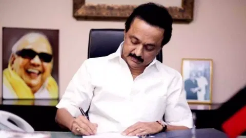 &nbsp;Chief Minister M K Stalin