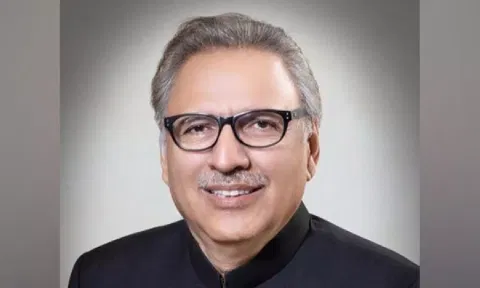 &nbsp;Pakistan President Arif Alvi