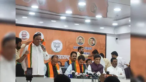 Former Maharashtra Chief Minister Ashok Chavan formally joined the Bharatiya Janata Party (BJP)&nbsp;