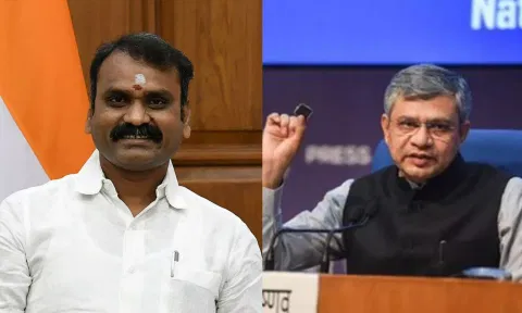 Union ministers Vaishnaw from Odisha, L Murugan
