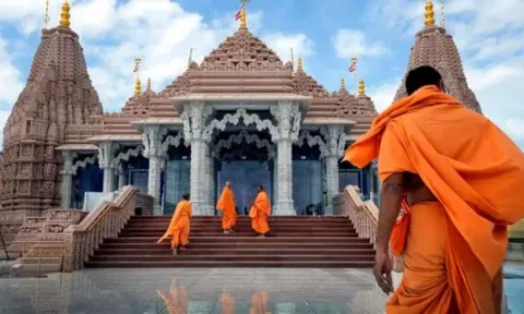 BAPS Hindu Mandir in Abu Dhabi(PTI)&nbsp;