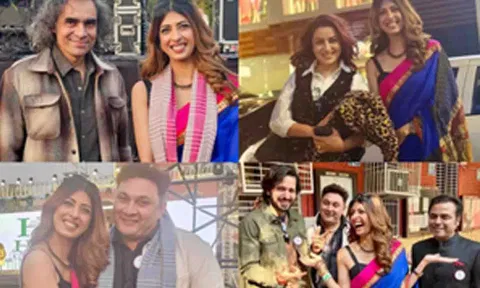 Aishwarya Sakhuja and rest of the ex-college mates (IANS)
