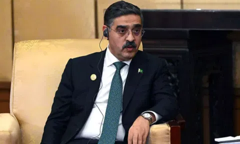 Pakistan Caretaker PM Anwaar-ul-Haq Kakar (Reuters)