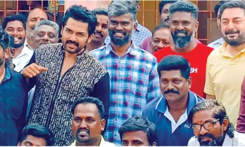 From the sets of Karthi 27