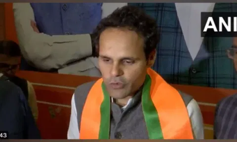 Former BSP MP Ritesh Pandey (ANI)