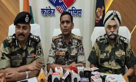 Kanker SP Indira Kalyan Elesela (ANI)