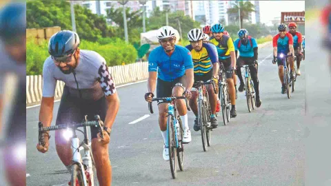From the 2023 edition of the Aalam Deepam Duathlon