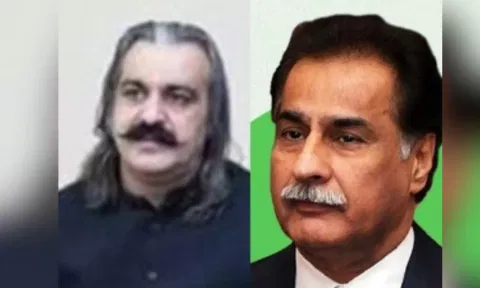 Ali Amin Gandapur (L) &amp; Sardar Ayaz Sadiq (R) (IANS)