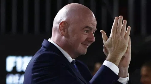 &nbsp;President Gianni Infantino (Reuters)