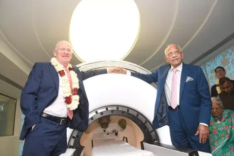 Pvt hosp unveils the 1st ZAP-X in South Asia, revolutionizing brain tumor care treatment