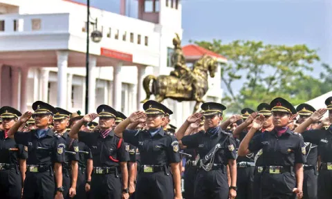 Cadets at OTA in Chennai&nbsp;