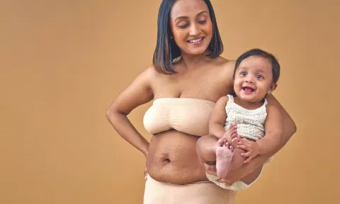 Celebrating motherhood scars