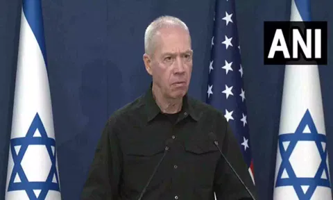 Israel's Minister of Defence Yoav Gallant (ANI)