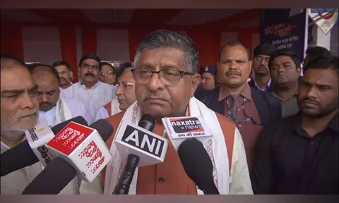 BJP MP Ravi Shankar Prasad (ANI)