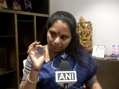 BRS leader Kavitha
