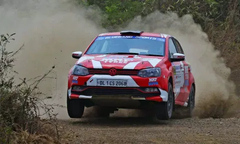 Aditya Thakur in action