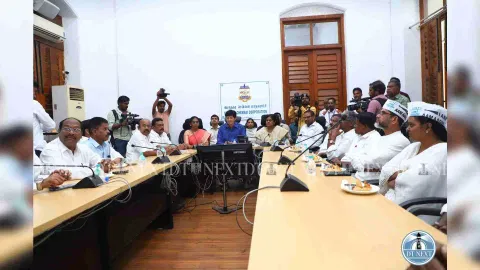 Still from Consultative meeting (Photo/Justin George)