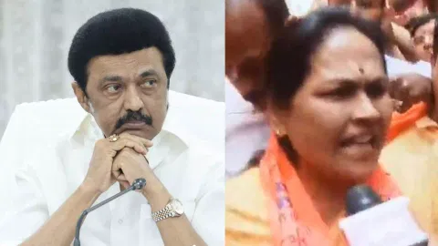 Chief Minister M K Stalin; Union minister Shobha Karandlaje&nbsp;