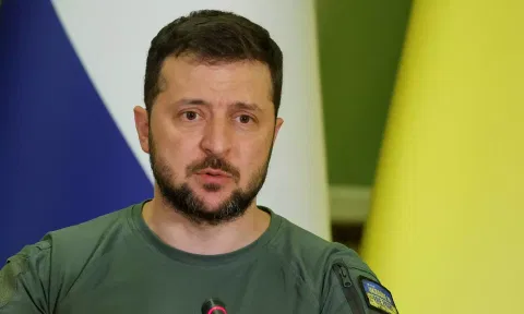 President Volodymyr Zelenskyy (Reuters)