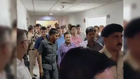 Delhi CM Arvind Kejriwal in ED custody (Photo/ANI)