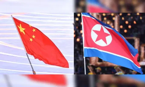 China and North Korea Flag (IANS)